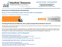 Tablet Screenshot of intactauto-resources.com